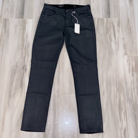 AG Adriano Goldschmied Prima Cigarette Ankle, Metal Gray, 27x28, NWT $208 MSRP - Picture 11 of 12